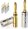 deleyCON Bananenstecker 8er Set Vergoldet Schraubbar für Produktbild-Vorschau 1