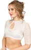 Dirndlbluse Gabriela-Anna halbarm creme 32 Produktbild-Vorschau 5