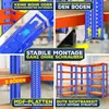 MASKO® : Ensemble de 3 étagères métalliques pour stockage, Voir les images du produit 3