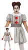 Graues Clown-Halloweenkostüm 42-44 L Produktbild-Vorschau 4