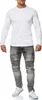 Mivaro Herren 3er Pack Langarmshirts aus Baumwolle - Produktbild-Vorschau 5
