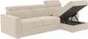 Ecksofa mit Matratze - Ecke wechselbar - Chenillestoff - Produktbild-Vorschau 6