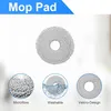 A marketing image showing a mop pad with close-up views highlighting its features. Produktbild-Vorschau