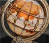 A close-up shot of a wooden globe model with illuminated continents. Náhľad obrázku produktu