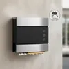 A modern mailbox mounted on a textured wall. Produktbild-Vorschau