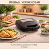 Syntrox Germany Sandwichmaker Masto 1300W Wechselplatten Produktbild-Vorschau 7