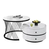 Abrihome Couchtisch 2er Set Sofatisch, Satztisch mit Produktbild-Vorschau 2