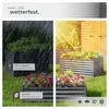 tectake Hochbeet Salvia verzinkter Stahl 80x80x62cm 380L Produktbild-Vorschau 6