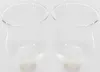 2x Teelichtaufsatz klar 8 cm Glasaufsatz für Kerzenleuchter Produktbild-Vorschau 1