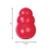 KONG Classic S, rosso - giocattolo da masticare in gomma Anteprima dell’immagine prodotto 13