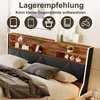 UnboxG letto imbottito 160x200cm con funzione di ricarica Anteprima dell’immagine prodotto 9
