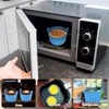 4x Silikon-Backformen für Air Fryer & Tassen Schwarz Produktbild-Vorschau 9