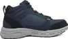 Side view of a blue and black hiking boot. Produktbild-Vorschau
