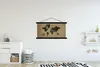 MuchoWow® Textilposter Weltkarte - Formen - Windrose 150x75 Produktbild-Vorschau 2