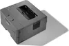 A dark gray Brother laser printer is shown from a slightly elevated angle against a white background. Produktbild-Vorschau