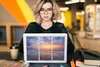 MuchoWow® Laptop Aufkleber Sticker Cover Aussicht - Meer - Produktbild-Vorschau 5