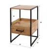 Hoyz - Nachttisch Niche 1L XS - Massive Akazie Natur Produktbild-Vorschau 4