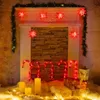 Idena Lichterkette Weihnachtsstern 10 LED Sterne Ø12cm Produktbild-Vorschau 3
