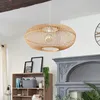 ATMOSPHERA Loren Bambus Pendelleuchte D60 cm - Natur Produktbild-Vorschau 5