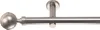 A close-up view of a single curtain rod with a spherical finial. Produktbild-Vorschau