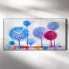 Dekor Leinwand Uhr Wandbilder Quarz 60x30 Bäume malen Produktbild-Vorschau 2