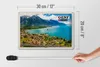 Blechschild Reise Genf Schweiz Genfersee Natur 30x20cm Produktbild-Vorschau 5