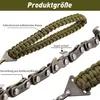 Hand Ketten Säge, Handkettensäge mit paracord griff Produktbild-Vorschau 3