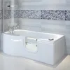 SKALI Badewanne mit Tür/Seniorenbadewanne 167,5x85/75cm, Produktbild-Vorschau 1