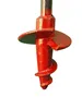 Handerdbohrer Stahlguss 125mm Erdbohrer verlängerbar Produktbild-Vorschau 2