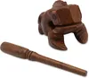 Frosch Klangfrosch Gr. 5 – 14 cm Klangtier aus Holz | Produktbild-Vorschau 2