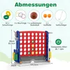 4-in-1 Riesen-Verbindungsspielset mit Basketball, Produktbild-Vorschau 2