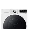 LG Wärmepumpen-Trockner 9 kg Weiß Bullaugenring: schwarz A Produktbild-Vorschau 4