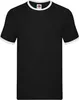Fruit of the Loom - "Ringer" T-Shirt für Herren PC5566 (L) Produktbild-Vorschau 1