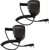 Retevis Microphone 2pin, microfono portatile con Anteprima dell’immagine prodotto 1