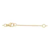 Juwelmalux Y-Kette 333/000 (8 Karat) Gold mit synth. Produktbild-Vorschau 2