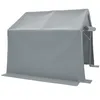 Lagerzelt Dunkelgrau 244x241x217cm – mobiler Schuppen & Produktbild-Vorschau 6