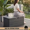 BigDean Auflagenbox Kissenbox Klicksystem 340 Liter Deckel Produktbild-Vorschau 7