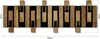 Kleiderhaken wand Wandgarderobe Garderobe Holz Eiche design Produktbild-Vorschau 5
