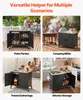 VEVOR Outdoor-Grillwagen mit Stauschrank & Spülbecken, 97 Produktbild-Vorschau 7