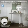 Zestaw 4 nóg do stołu ML-Design I-Design, 90 cm, biały Podgląd zdjęcia produktu 2