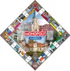 A diamond-shaped Monopoly board with images of Wolfenbüttel landmarks and properties. Produktbild-Vorschau
