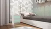 Table de chevet pour chambre d’enfant DUSTER – blanc / Voir les images du produit 6