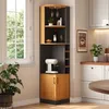 Mobiletto espositivo Flieks, 182 cm di altezza, con ripiano Anteprima dell’immagine prodotto 1