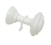 Gardinia Schalhalter Kunststoff, mit Haken weiß 8 cm Produktbild-Vorschau 1
