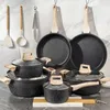 Just Perfecto JL-27: Schwarzes Küchenset, 15-teilig Produktbild-Vorschau 6