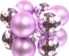 Decoris® Christbaumkugeln Lilac Breeze lila Ø 8 cm 6er Pack Produktbild-Vorschau 1