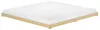 Niedriges Bodenbett 200x200 Kiefer natur, Niederflurbett, Produktbild-Vorschau 1