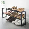 Yamazaki Schuhregal mit 2 Ablagen schwarz ausziehbar Produktbild-Vorschau 5