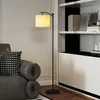HOMCOM LED stojaca lampa s plynulým stmievaním a látkovým Náhľad obrázku produktu 2