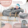 KIDIZ® Babyfußsack Baby Fußsack Winterfußsack Babyschale Produktbild-Vorschau 4